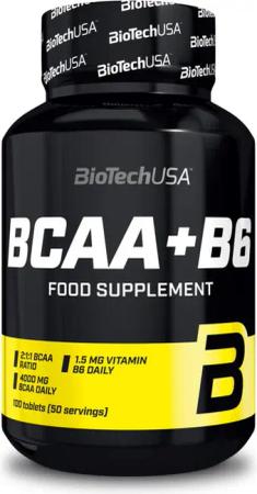 BCAA+B6 – 100 Tabletten Biotech USA