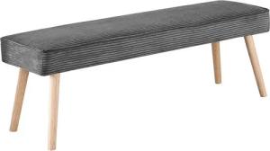 B&D home Essbank PAUL, gepolstert, Federkernbox, mit oder ohne Rückenlehne in 120/140/160cm