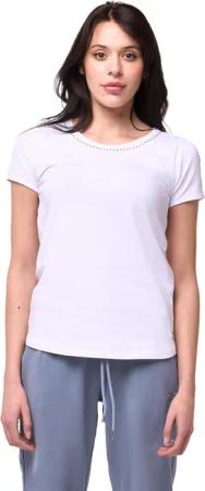 Be Glam Damen-Kurzarm-T-Shirt