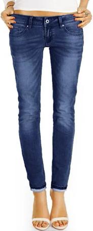 be styled Straight-Jeans low waist Damenjeans, coole relaxed boyfriend Hosen j7g-2 5-pocket