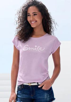 BEACHTIME T-Shirt Damen flieder Gr.48/50