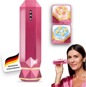 BeautiQ Gesichtsmassagegerät PRO [Neuheit] Anti Aging & EMS Radiofrequenz, mit innovativer Radiofrequenz- und EMS-Technologie