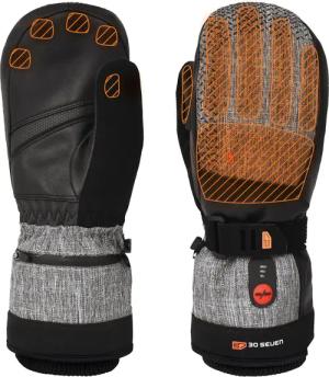 Beheizbare Fäustlinge extra warm & wasserdicht - Grau