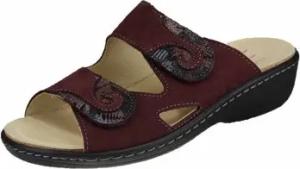 Belvida  Clogs Pantoletten bordo-schwarz 42.463.0-002