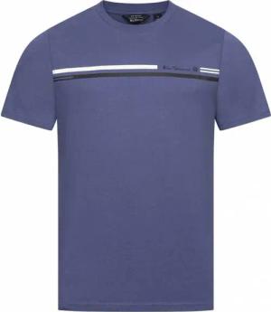 BEN SHERMAN Seasonal Stripe Herren T-Shirt 1012607N-RIVIERABLUE