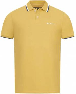 BEN SHERMAN Twin Tipped Herren Polo-Shirt 0076270N-SUNFLOWER
