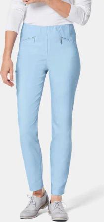 Bengalinhose LOUISA mit Reißverschlusstaschen - hellblau - Gr. 21 von Goldner Fashion