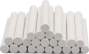 BENSON Malkreide 24x Tafelkreide Schulkreide Stiftkreide Malkreide, (24-tlg), Malen, Schreiben, Kreide, Weiß