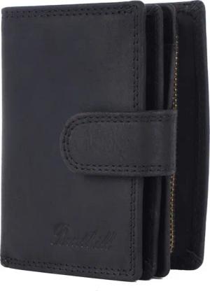 Benthill Geldbörse Damen Echt-Leder Geldbeutel RFID Portemonnaie Frauen Portmonee Leder, RFID-Schutz Kartenfächer Münzfach Reißverschlussfach