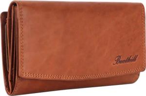 Benthill Geldbörse Damen Groß Echt Leder RFID vielen Kartenfächer XXL Portemonnaie, RFID-Schutz Kartenfächer Münzfach Reißverschlussfach