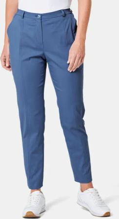 Bequeme Satinhose LOUISA COMFORT+ - blau - Gr. 205 von Goldner Fashion
