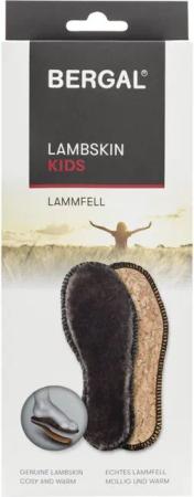 Bergal Lammfellsohlen Lammfell Kids - das flauschige Lammfell hält ihre Füße kuschelig warm