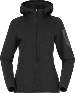 Bergans Damen Kamphaug Knitted Hoodie Jacke
