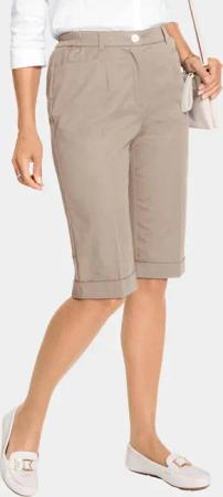 Bermuda - beige - Gr. 38 von Goldner Fashion