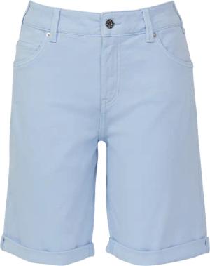 Bermuda Jeans / Straight Fit / Mid Rise / Straight Leg