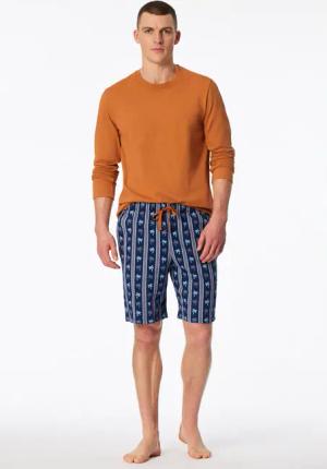 Bermuda Palmen admiral gemustert - Mix+Relax 50