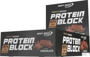 Best Body Nutrition BBN Hardcore Protein Block (15x90g) Chocolate - Riegel