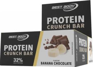 Best Body Nutrition Protein Crunch Bar 33% (12x35g) Banana Chocolate - Riegel