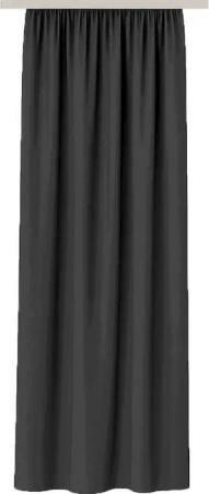 Bestlivings Vorhang "Ellen" mit Universalband (1 St), Kräuselband, blickdicht, Mikrofaser satinähnlich, einfarbig, waschbar bei 30°C, meist bügelfrei