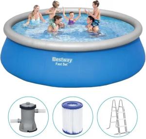 Bestway - Fast Set - Pool mit Filterpumpe - 457x122 cm