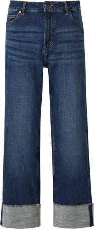 Beth Boyfriend / Relaxed Fit / Mid Rise / Straight Leg / Aufschlag