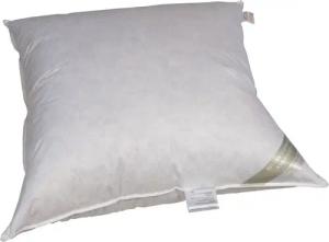 Betten Hofmann Federkopfkissen Betten Hofmann strapazierfähiges Federkissen Kopfkissen Kissen 80x80, Bezug: 100% Baumwolle, Kopfkissen, Rückenschläfer, Seitenschläfer