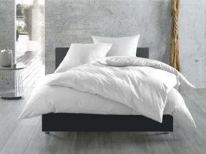 BETTWAESCHE-MIT-STIL Bettwäsche Mako Satin Bettwäsche uni einfarbig, Mako-Satin, 3 teilig