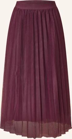 BETTY&CO Plisseerock aus Mesh