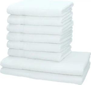 Betz Handtuch Set 8-tlg. Palermo Farbe weiß, 100% Baumwolle (Set)