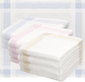 Betz Taschentuch Betz 12 Stück Damen Stoff Taschentücher Set Selma Größe ca. 28x28 cm, (Set, 12 Taschentücher), 100% Baumwolle