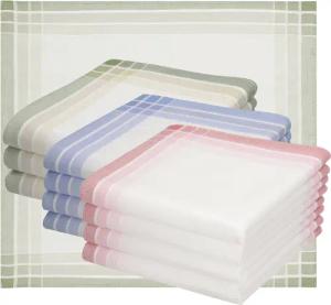 Betz Taschentuch Betz 12 Stück Damen Stoff Taschentücher Set Selma Größe ca. 28x28 cm, (Set, 12 Taschentücher), 100% Baumwolle