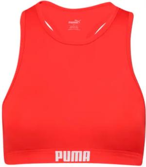BH Puma Swim Women Racerback Swim Top 1p, Rot, Damen