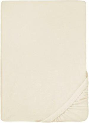 Biberna Spannbettlaken Pepe, Frottee, Gummizug: rundum, (1 Stück), weicher Frottee-Stretch