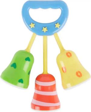 BIECO Greifspielzeug Bieco Baby Rassel Glöckchen Greifling Musikinstrument Kinder