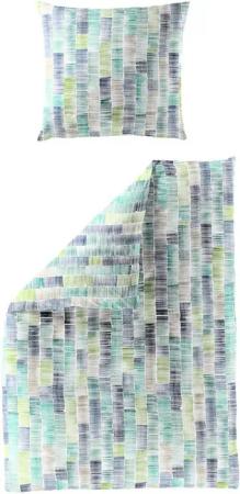 BIERBAUM Bettwäsche 3528, Mako-Satin, 2 teilig, Mako-Satin, 100 % Baumwolle, pflegeleicht