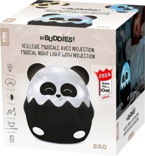 BigBen Nachtlicht Nachtlicht Panda mit Musik 8 Melodien und 13 Projektionen AU389449