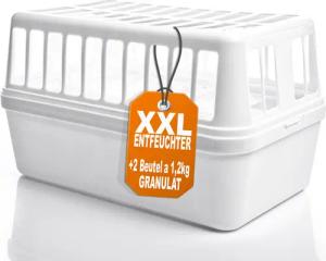 BigDean Granulat-Luftentfeuchter Luftentfeuchter Feuchtigkeitskiller Raum Entfeuchter 1,2kg bis 50 m2, für 150 m³ Räume, Entfeuchtung 0 l/Tag, Tank 0 l, Überall Einsetzbar, Langlebig, Besseres Raumklima