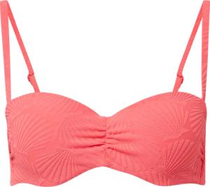 Bikini-Bandeau-Top mit Strukturmuster