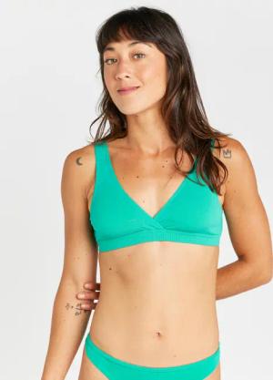 Bikini-Oberteil Bustier Damen alle Grössen - 6'50 grün