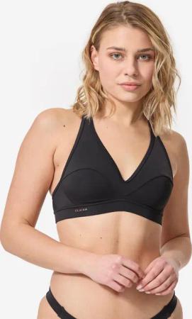 Bikini-Oberteil Bustier Damen Ana schwarz