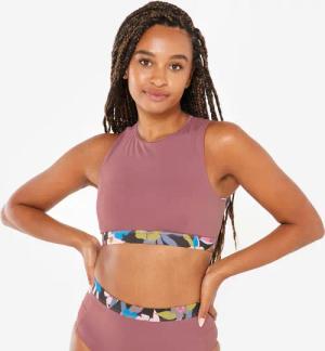 Bikini-Oberteil Bustier Damen - Carla violett/rosa