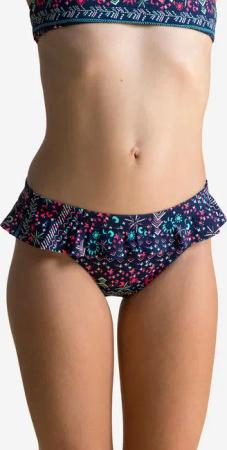 Bikinihose Röckchen Mädchen - 100 Lila Luna blau