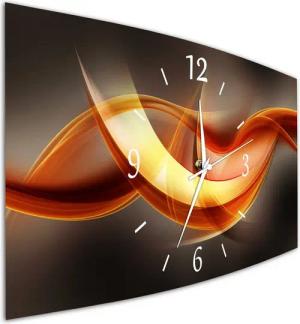 Bilder-Manufaktur Wanduhr BM-9600-1 (BM, Funkuhr oder Quarzuhr, kein Ticken, lautlos, geräuschlos, gross)