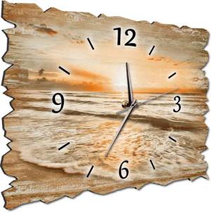 Bilder-Manufaktur Wanduhr H3a-10234 (BM, Funkuhr oder Quarzuhr, kein Ticken, lautlos, geräuschlos, gross)