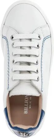 BILLIONAIRE Low-Top Sneaker - Low-Top Turnschuhe Double B - Gr. 32 - in Weiß - für Damen