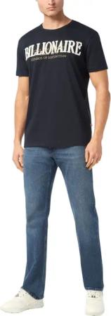 BILLIONAIRE - T-Shirt - Größe XXL - blau