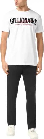 BILLIONAIRE - T-Shirt - Größe XXL - weiß