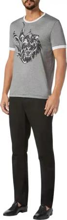 BILLIONAIRE - T-Shirt Lion - Größe S - weiß