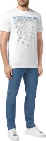 BILLIONAIRE - T-Shirt Money - Größe S - weiß