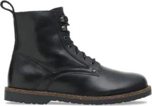BIRKENSTOCK  Herrenstiefel BRYSON U NATURAL LEATHER BLACK